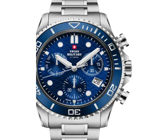 Swiss military watch chrono cheap