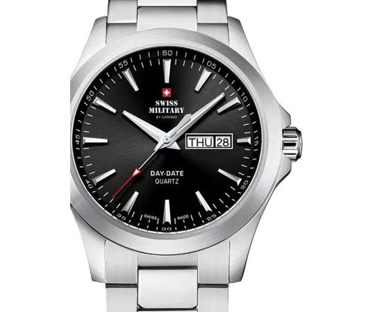 Swiss Military SMP36040.22 Herrenuhr 42mm 5ATM