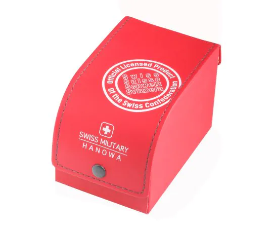 Swiss military hanowa red on sale