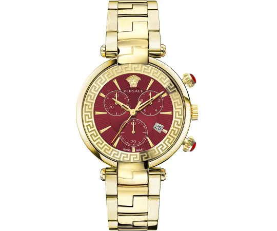Red versace watch online