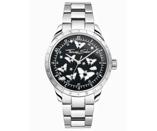 Thomas Sabo Damenuhr Edelstahlarmband THOMAS SABO WA0432-201-203