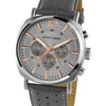Jacques Lemans 1-1645.1L Lugano Chronograph 46mm 10ATM