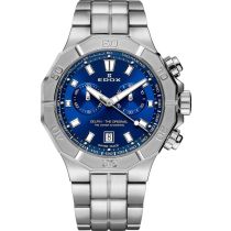 Edox 10113-3M-BUIN Delfin Chronograph Herrenuhr 43mm 20ATM
