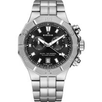 Edox 10113-3M-NIN Delfin Chronograph Herrenuhr 43mm 20ATM