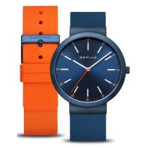 Bering 10141-397 Herrenuhr Classic Set + 2. Band 41mm 3ATM
