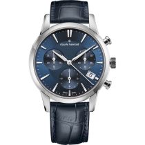 Claude Bernard 10231-3-BUIN Damenuhr Classic Chronograph 35mm 5ATM 