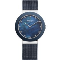 Bering 11435-387 Ceramic Damenuhr 34mm 5ATM