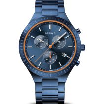 Bering 11743-797 Titanium Chronograph Herrenuhr 43mm 5ATM