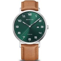 Bering 18640-568 Herrenuhr Titanium 40mm 5ATM