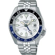 Seiko SSK033K1 Herrenuhr 5 Sports GMT Automatik 43mm 10ATM