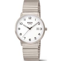 Boccia 3660-01 Herrenuhr Titanium Zugbanduhr 39mm 5ATM