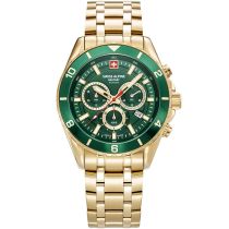 Swiss Alpine Military 7034.9114 Herrenuhr Sierra Chronograph 43mm 10ATM