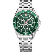 Swiss Alpine Military 7034.9134 Herrenuhr Sierra Chronograph 43mm 10ATM