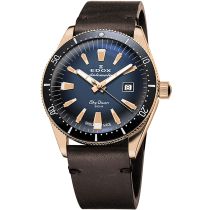 Edox 80126-BRN-BUIDR Skydiver Automatik Limited Edition Herrenuhr 42mm 30ATM