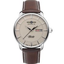 Zeppelin 8466-5 Atlantic Automatik Day-Date Herrenuhr 41mm 5ATM