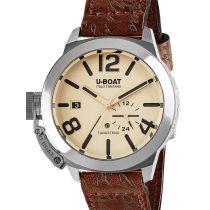 U-Boat 8892 Classico Tungsteno Beige Automatik Herrenuhr 42mm 