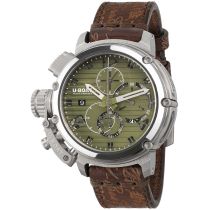 U-Boat 9591 Herrenuhr Chimera 46mm Chrono SS grün Automatik 10ATM
