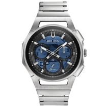 Bulova 96A205 Curv Chronograph Herrenuhr 44mm 3ATM
