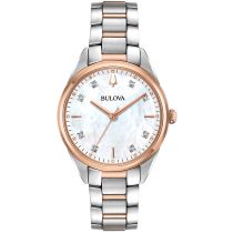 Bulova 98P183 Klassik Damenuhr 34mm 3ATM