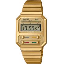 Casio A100WEG-9AEF Vintage Unisex Uhr 33mm