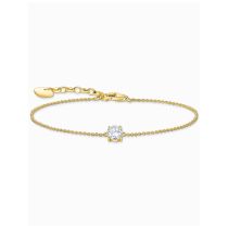 Thomas Sabo A2156-414-14-L19V Vergoldetes Armband m. weißem Zirkonia