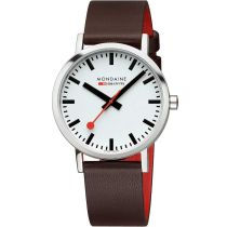 Mondaine A660.30360.11SBGV Herrenuhr Classic SBB vegan 40mm 3ATM