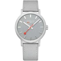 Mondaine A660.30360.80SBH Classic Grau und Silber 40mm 3ATM