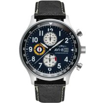 AVI-8 AV-4011-0I Herrenuhr Hawker Hurricane Classic Chronograph 43mm 5ATM