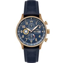 AVI-8 AV-4011-0Q Herrenuhr Hawker Hurricane Classic Chronograph 43mm 5ATM