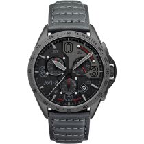 AVI-8 AV-4077-03 P-51 Mustang Chronograph Herrenuhr 43mm 5ATM