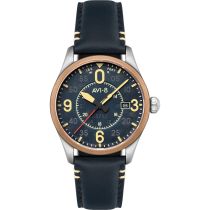 AVI-8 AV-4090-05 Herrenuhr Spitfire Automatik 42mm 5ATM