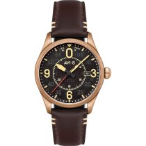 AVI-8 AV-4090-06 Herrenuhr Spitfire Bronze Automatik 42mm 5ATM