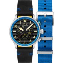 AVI-8 AV-4109-03 Herrenuhr Flyboy Spirit of Tuskegee Limited Chrono 44mm 5ATM