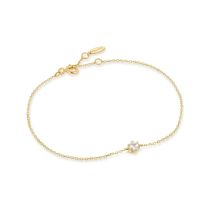 ANIA HAIE Armband BAU006-01YG White Sapphire Gold 14K