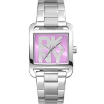 DKNY DK1L001M0035 Damenuhr City Maxi Silver 37mm 3ATM