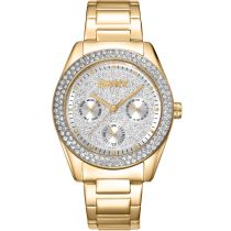 DKNY DK1L078M0025 Damenuhr Chambers Multi Glitz Gold 36mm 5ATM