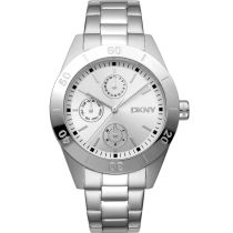 DKNY DK1L079M0015 Damenuhr Nolita Sport Silver 38mm 5ATM
