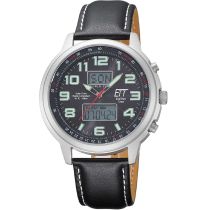 ETT EGS-11301-22L Solar Drive Funkuhr Hunter II Chronograph Herrenuhr 