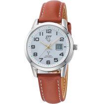 ETT ELS-11616-61L Gobi Solar Funk Damenuhr 34mm 5ATM