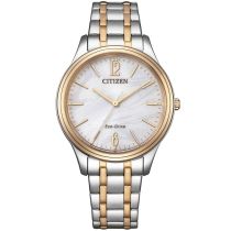 Citizen EM0416-78A Damenuhr Eco-Drive Elegance 34mm 5ATM 