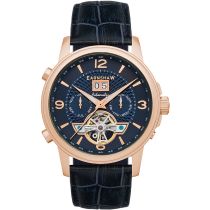 Thomas Earnshaw ES-8177-07 Marylebone Grand Date Open Heart Herrenuhr 42mm