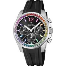 Festina F20610/3 Damenuhr Chronograph 38 mm
