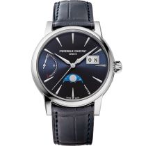 Frederique Constant FC-735S3H6 Herrenuhr Classic Power Reserve Big Date Auto Mondphase 40mm 5ATM 