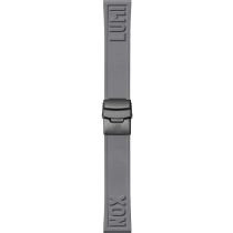 Luminox FP2406.80B Kautschuk Armband [24 mm] grau / IP-Black