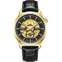 Rotary GS02948/04 Greenwich Automatik Herrenuhr 42mm 5ATM