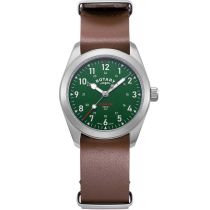 Rotary GS05535/56 Herrenuhr RW 1895 Field 37mm 10ATM