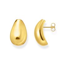 Thomas Sabo H2308-413-39 Bold - Vergoldete Teardrop Ohrstecker 21,5 mm Damen