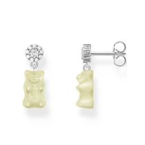 Thomas Sabo H2330-052-14 Ohrstecker mit weißen Goldbären silber Damen