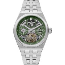 Ingersoll I12905 The Broadway Dual Time Automatik Herrenuhr 43mm