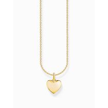 Thomas Sabo KE2234-413-39-L45V Vergoldete Kette mit Herz Anhänger Damen
